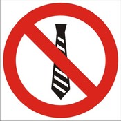 Zákaz obsluhyv kravatě