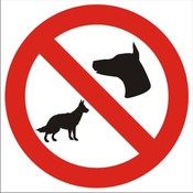 Zákaz vstupu všem psům